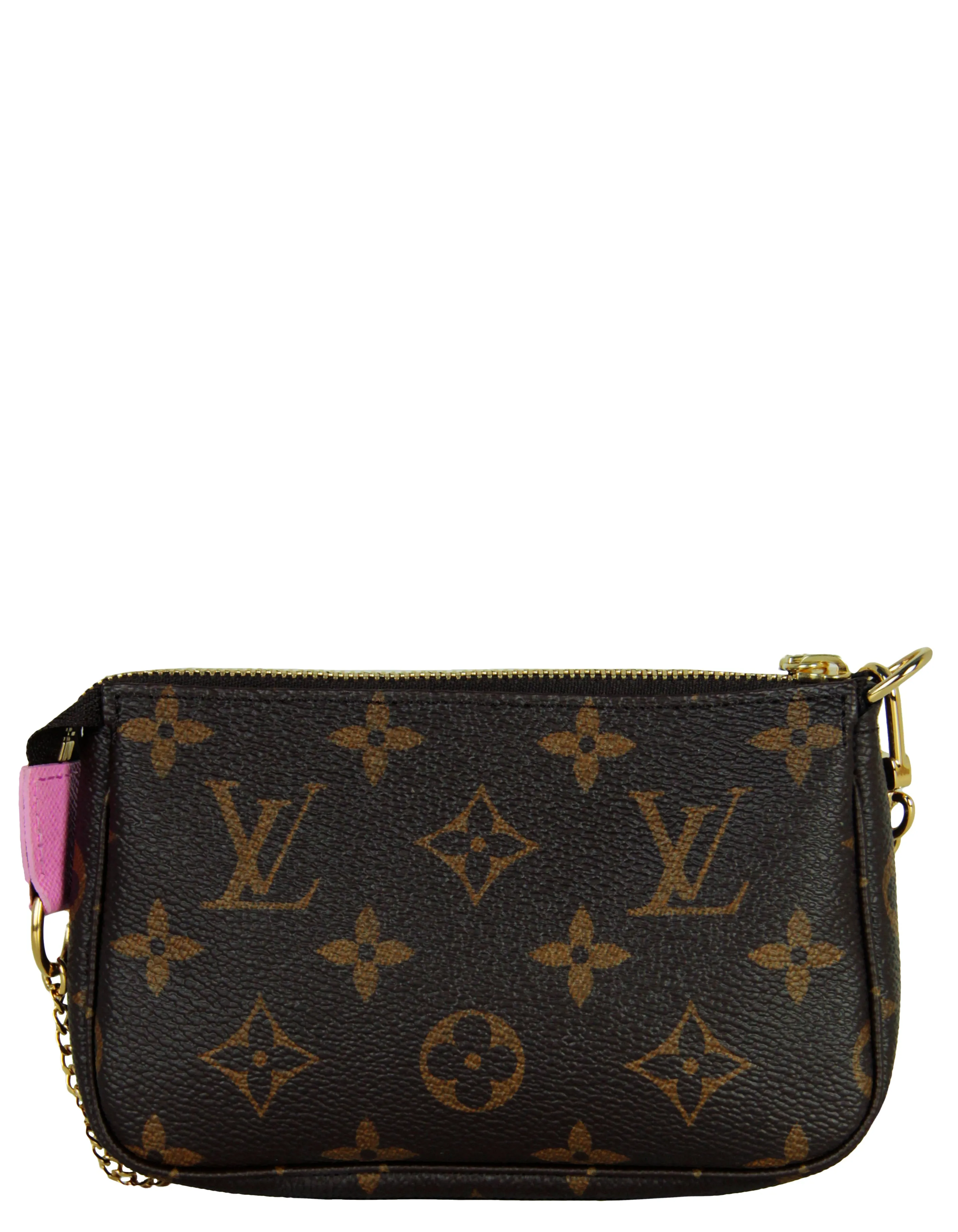 Louis Vuitton '22 Paris Vivienne Holiday Animation Monogram Mini Pochette Accessories Bag