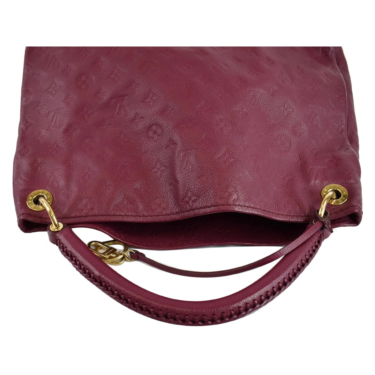 LOUIS VUITTON Artsy MM Empreinte Leather Shoulder Bag Mulberry - Last Call