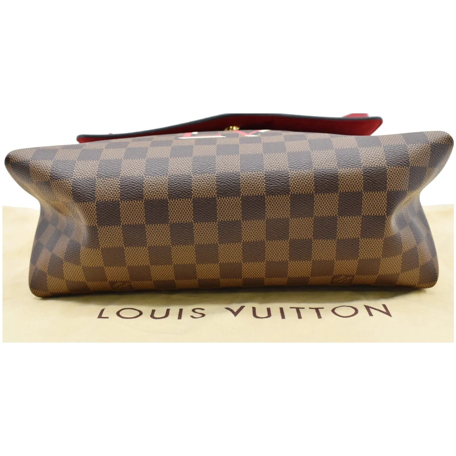 LOUIS VUITTON Beaubourg MM Damier Ebene Shoulder Bag Brown - Final Sale