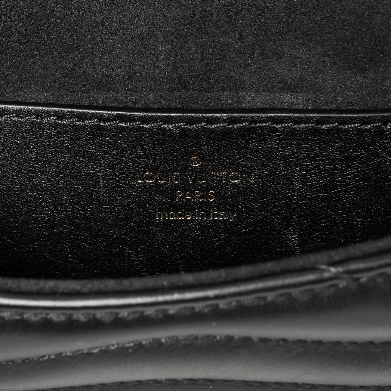 Louis Vuitton Black Calfskin New Wave Multi Pochette