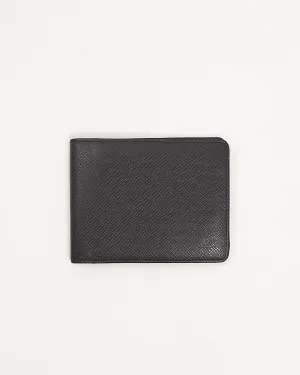 Louis Vuitton Black Taiga Leather Bi-Fold Wallet