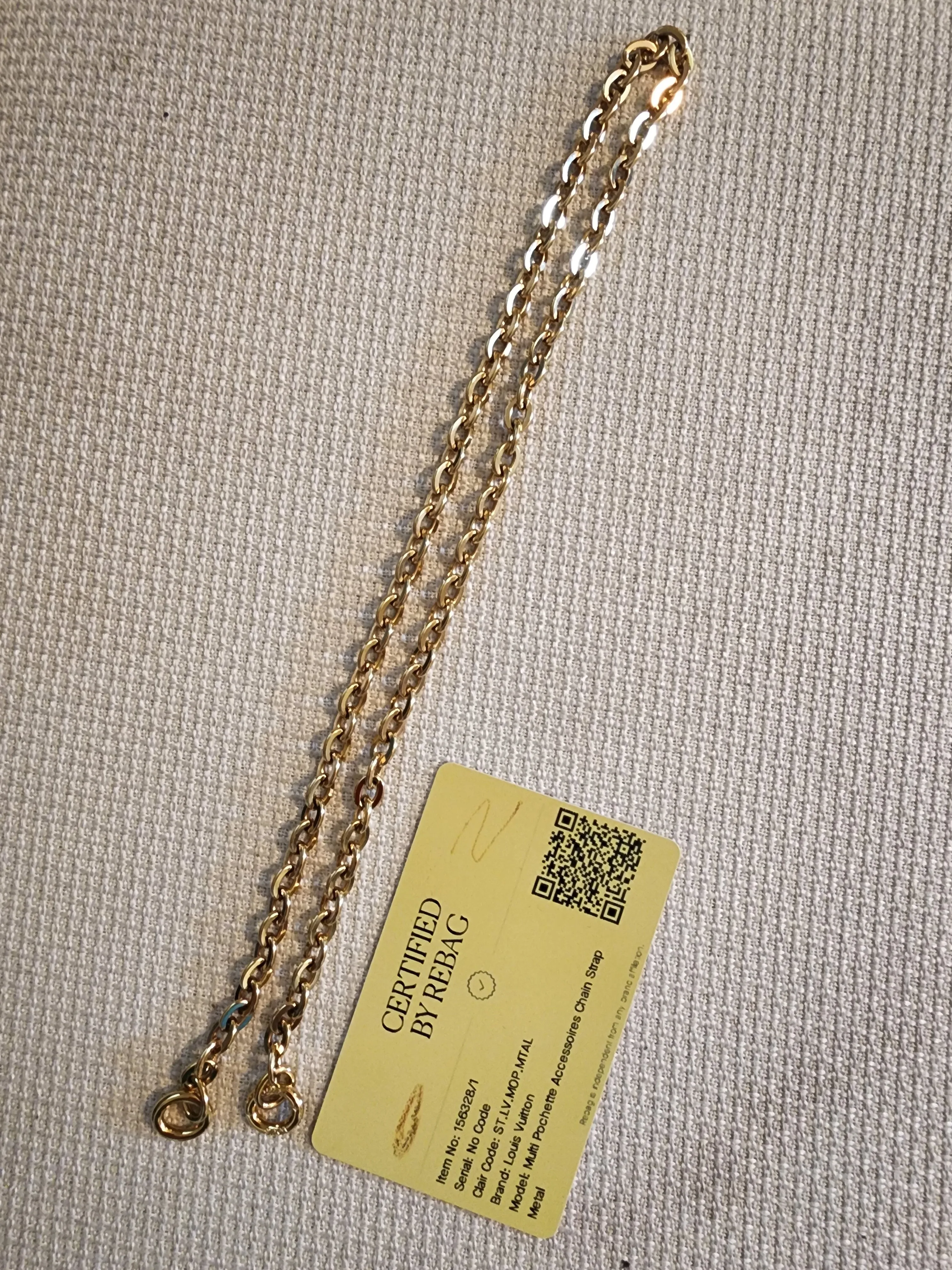 LOUIS VUITTON CHAIN FOR MULTI POCHETTES SET