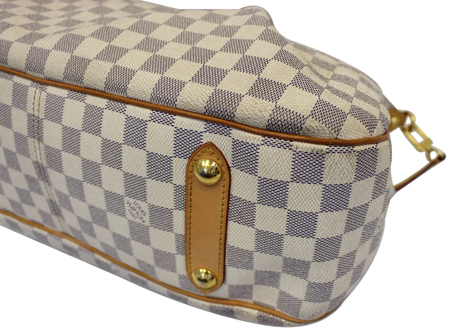 LOUIS VUITTON Damier Azur Siracusa GM Shoulder Handbag