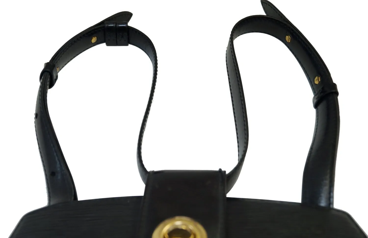 LOUIS VUITTON Epi Leather Black Cluny Shoulder Bag
