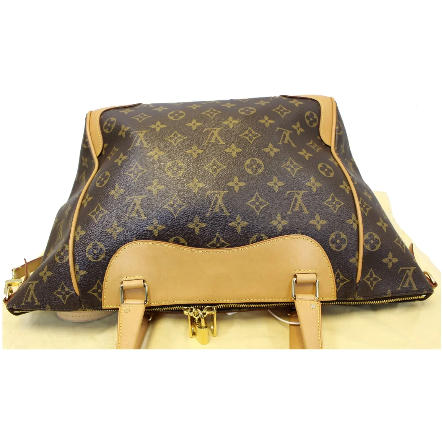 LOUIS VUITTON Estrela MM NM Monogram Canvas Brown Shoulder Bag