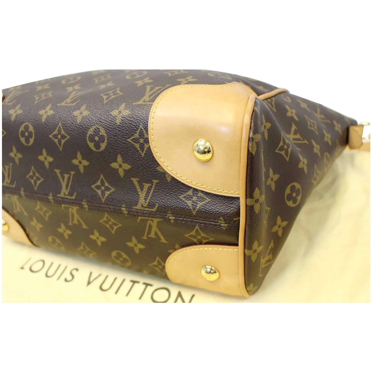 LOUIS VUITTON Estrela MM NM Monogram Canvas Brown Shoulder Bag