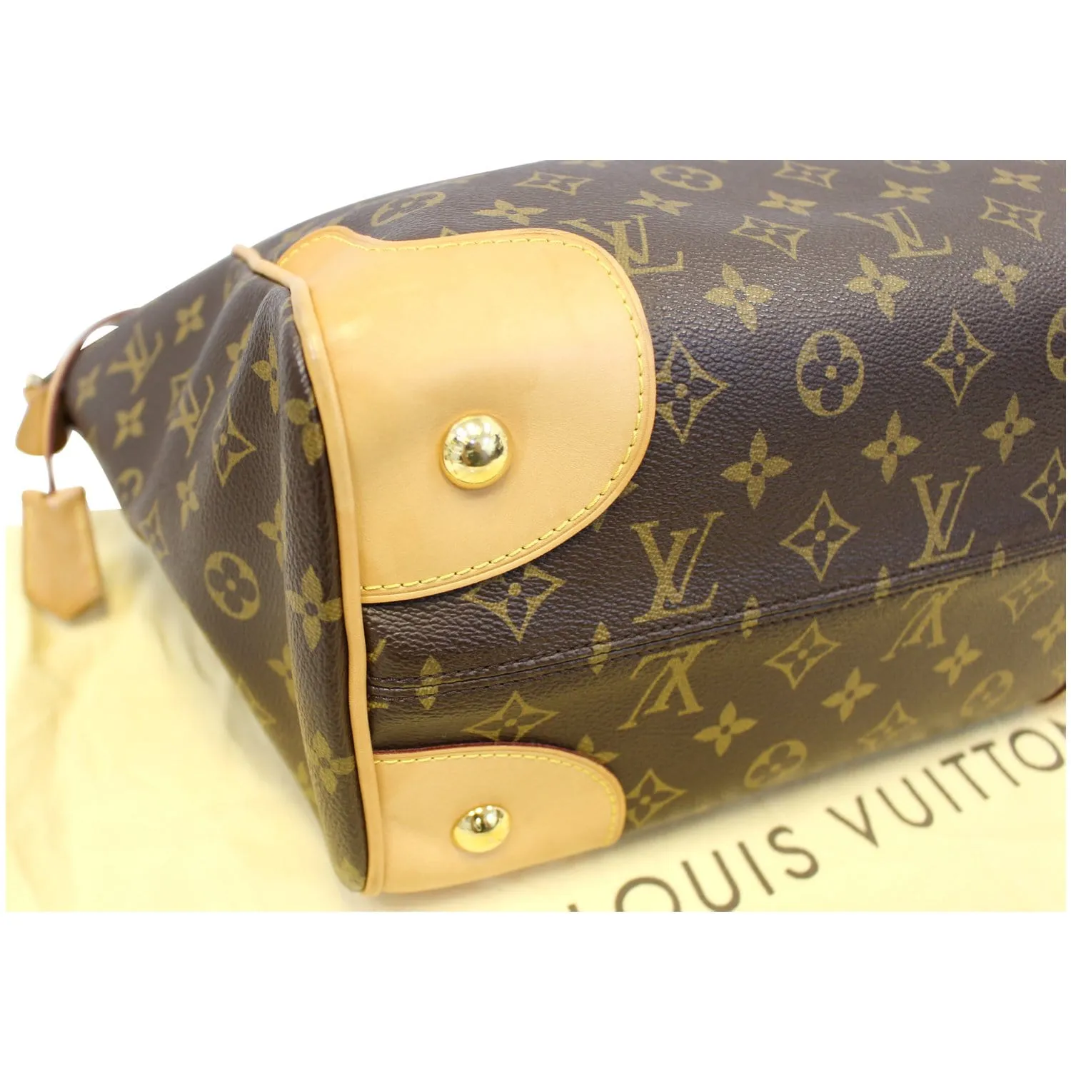 LOUIS VUITTON Estrela MM NM Monogram Canvas Brown Shoulder Bag