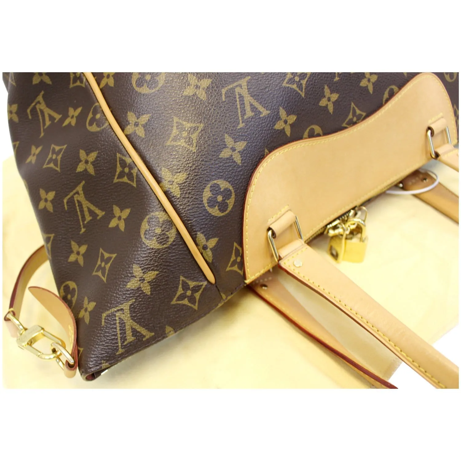 LOUIS VUITTON Estrela MM NM Monogram Canvas Brown Shoulder Bag