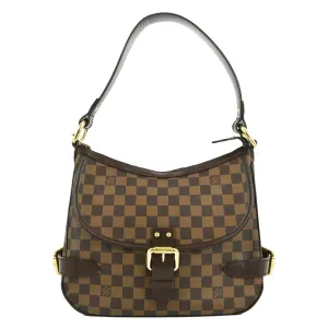LOUIS VUITTON Highbury Damier Ebene Shoulder Bag Brown