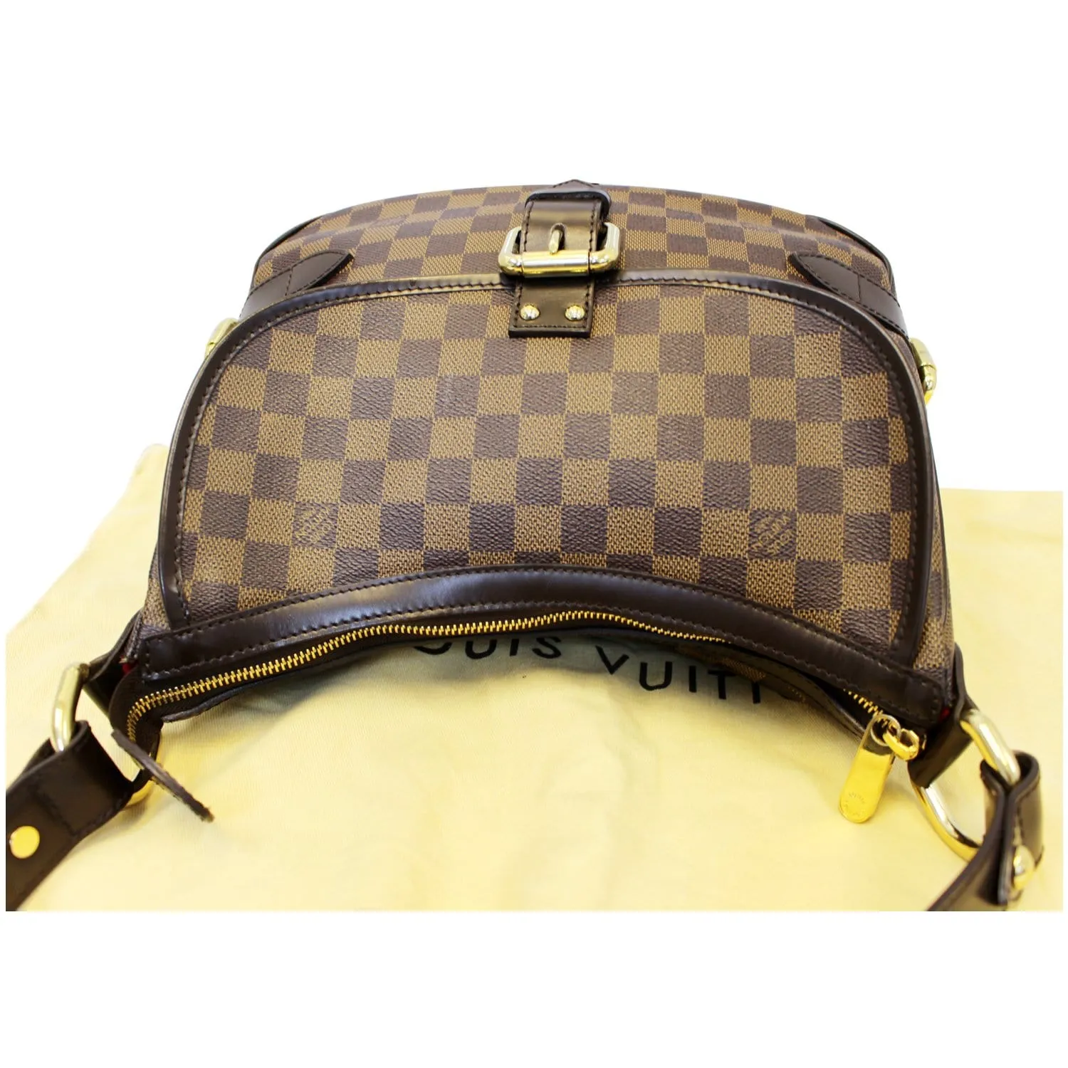 LOUIS VUITTON Highbury Damier Ebene Shoulder Handbag