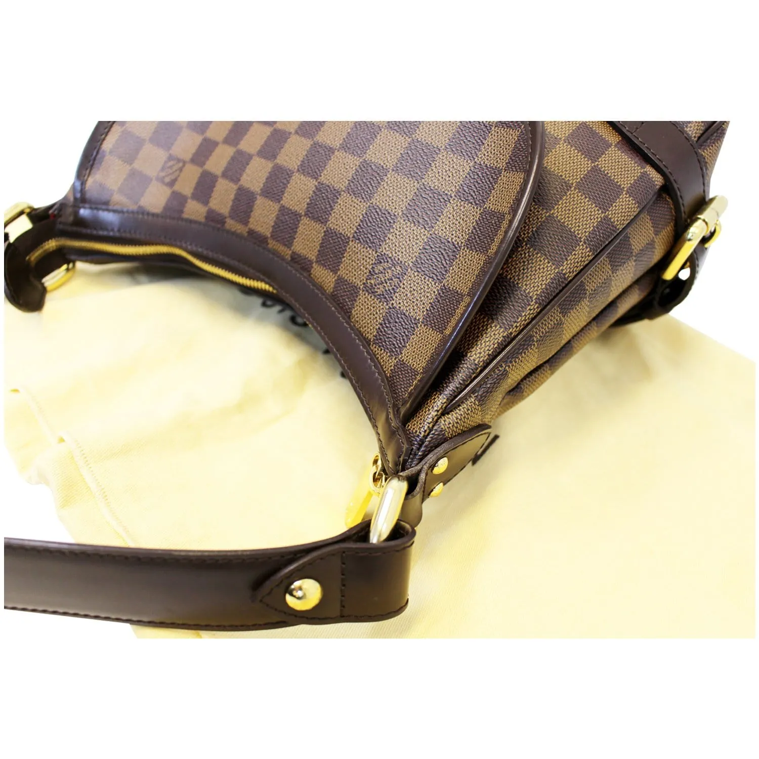 LOUIS VUITTON Highbury Damier Ebene Shoulder Handbag