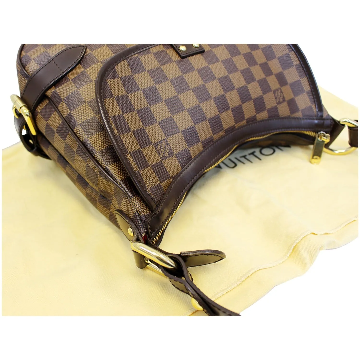 LOUIS VUITTON Highbury Damier Ebene Shoulder Handbag