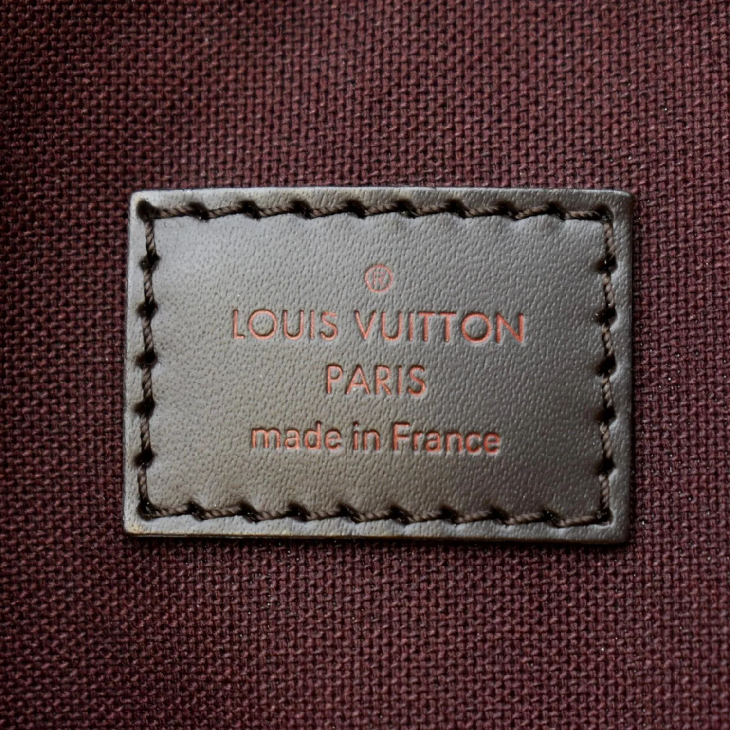 LOUIS VUITTON Hoxton GM Damier Ebene Crossbody Bag Brown