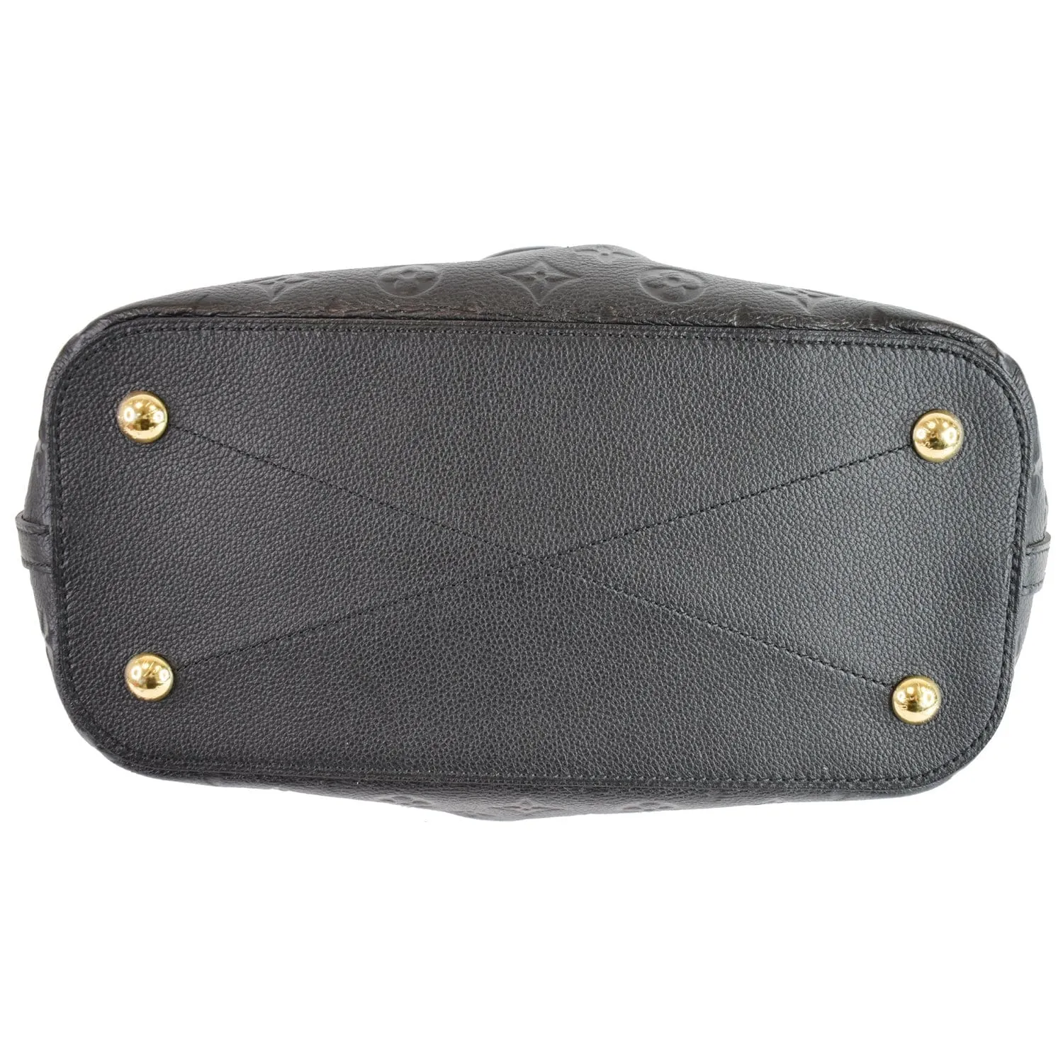 LOUIS VUITTON Mazarine MM Monogram Empreinte Shoulder Bag Black