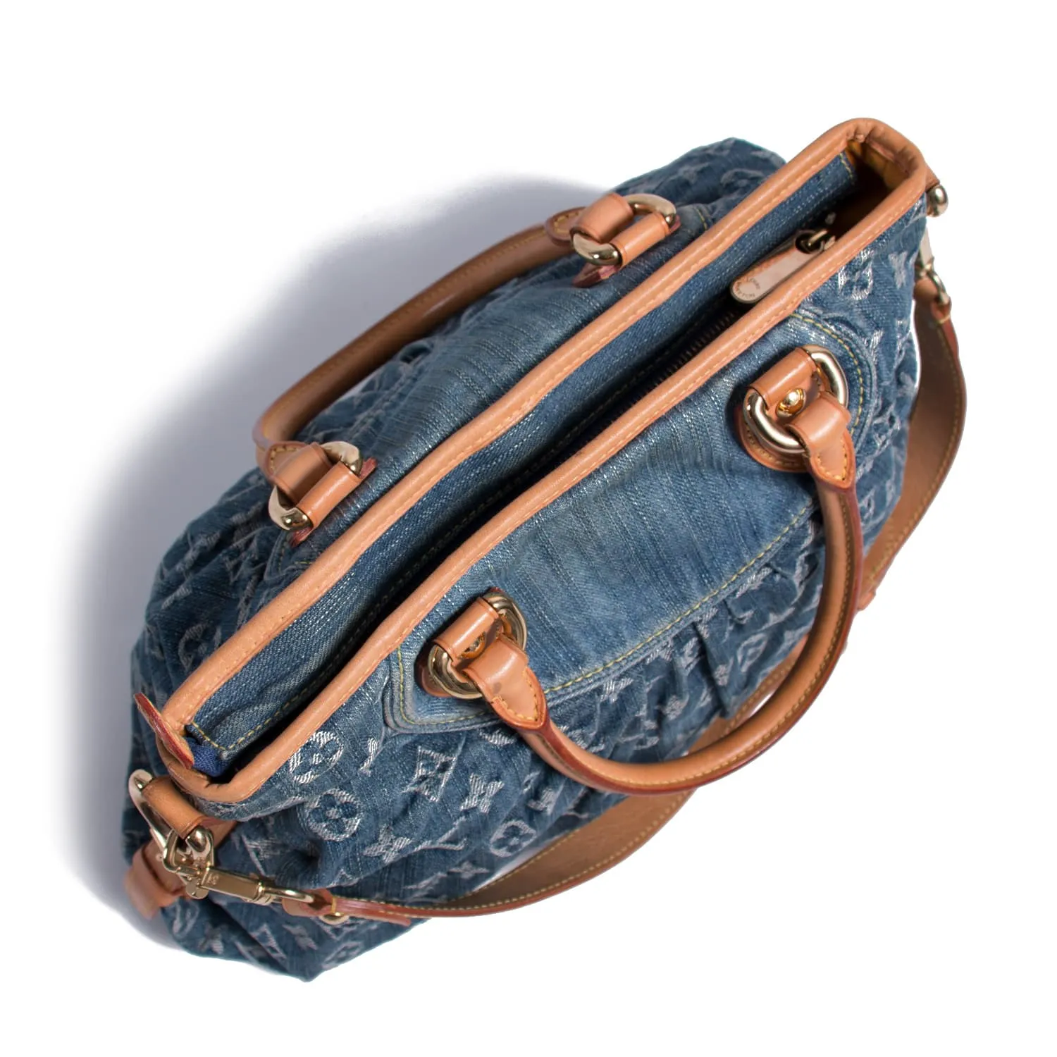 Louis Vuitton Monogram Denim Cabby MM