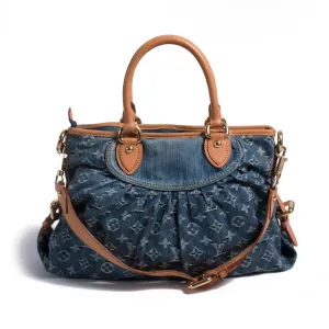 Louis Vuitton Monogram Denim Cabby MM