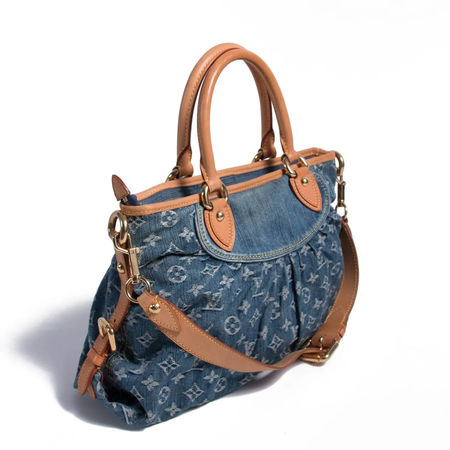 Louis Vuitton Monogram Denim Cabby MM
