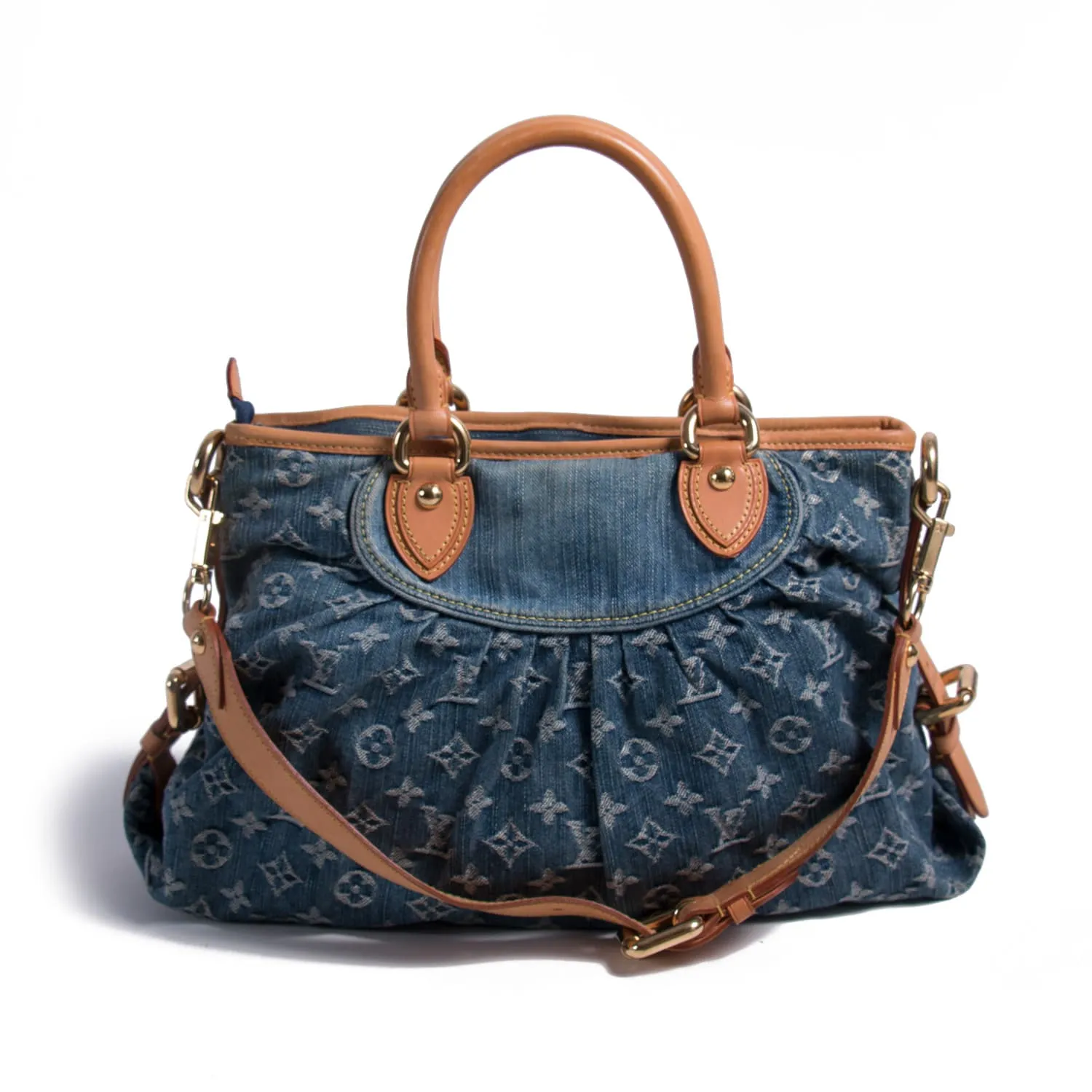 Louis Vuitton Monogram Denim Cabby MM