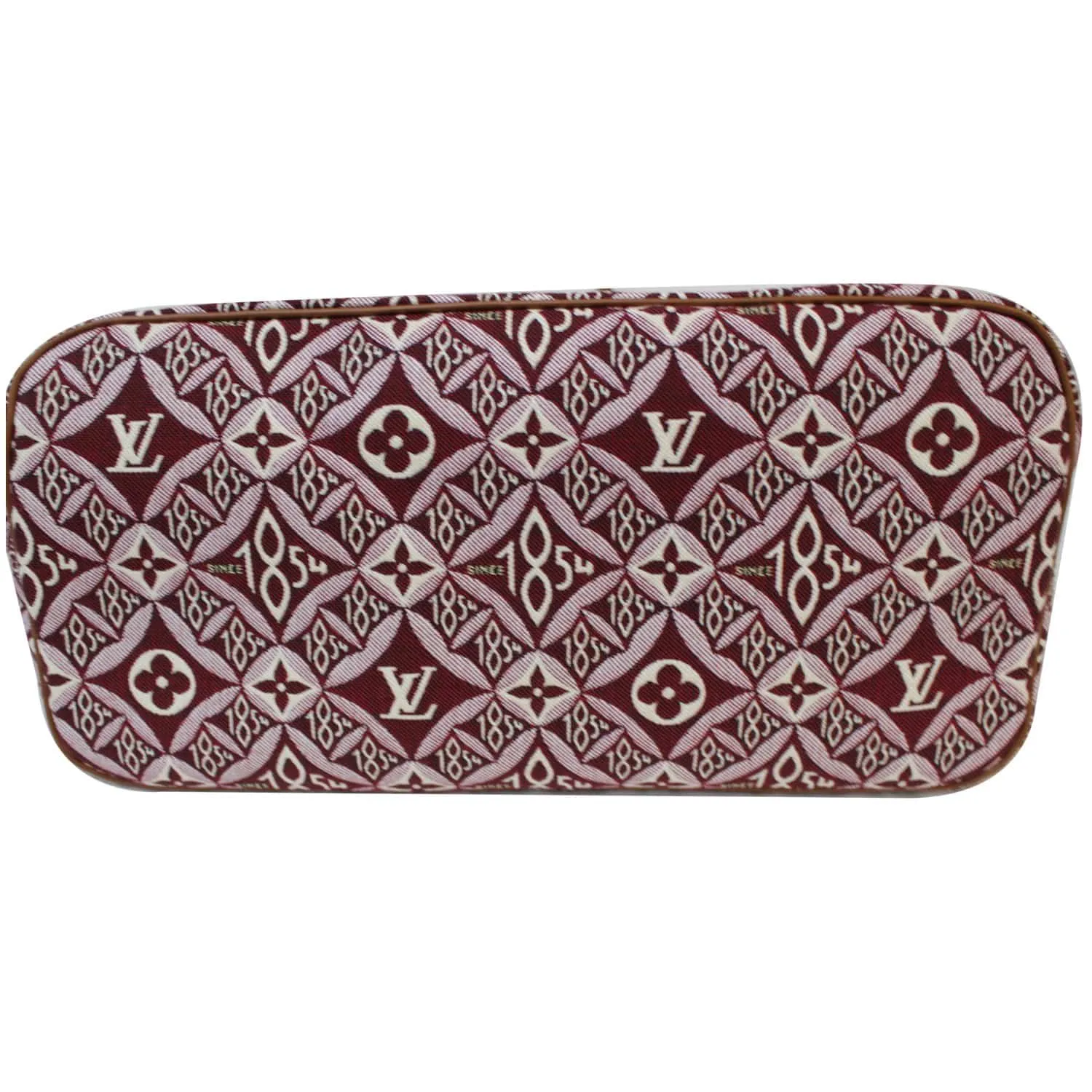LOUIS VUITTON  Neverfull MM Since 1854 Jacquard Shoulder Bag Bordeaux Red