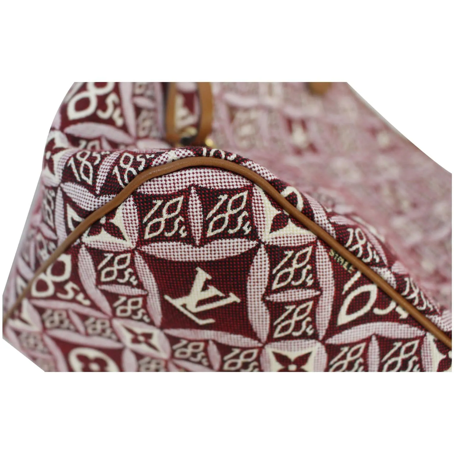 LOUIS VUITTON  Neverfull MM Since 1854 Jacquard Shoulder Bag Bordeaux Red
