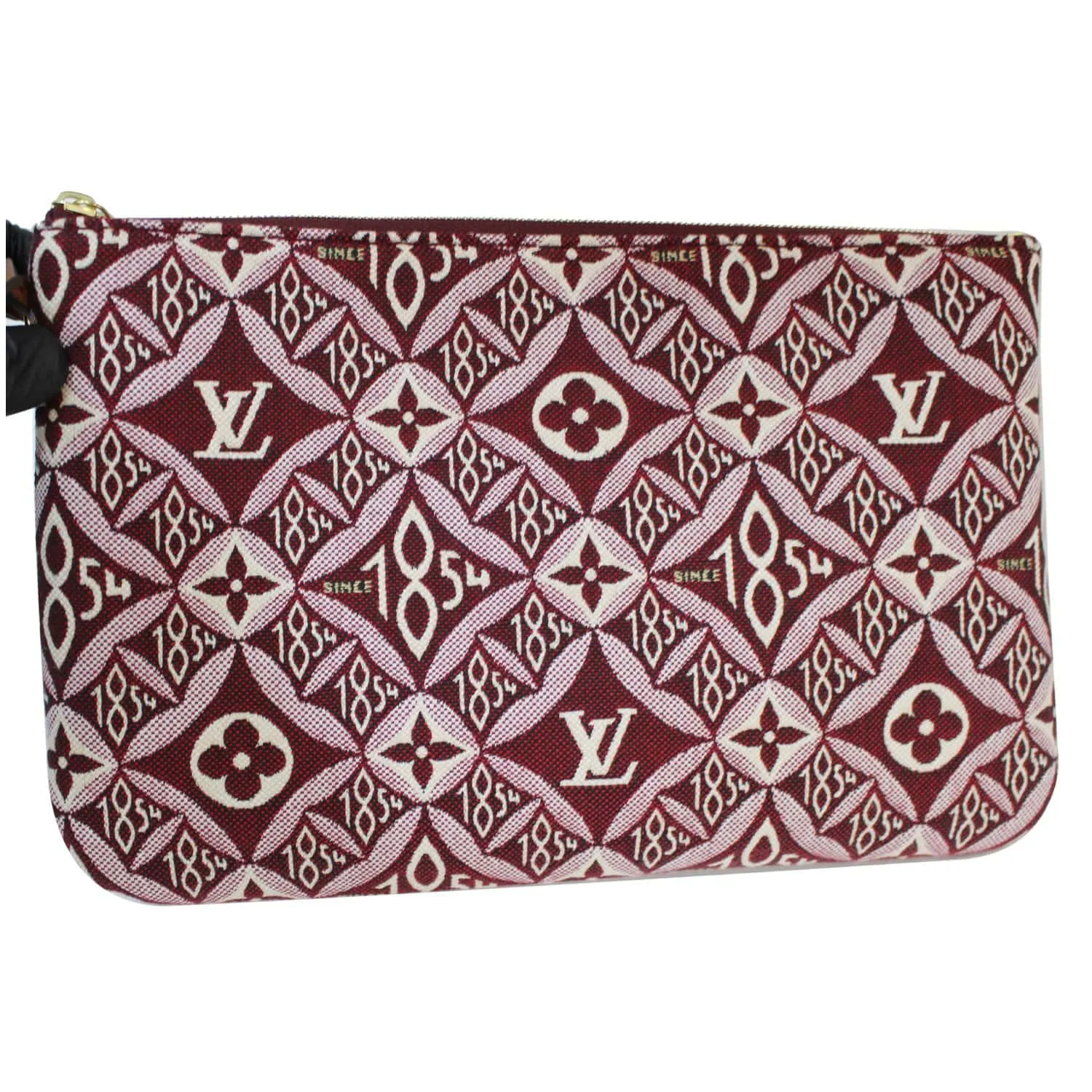 LOUIS VUITTON  Neverfull MM Since 1854 Jacquard Shoulder Bag Bordeaux Red