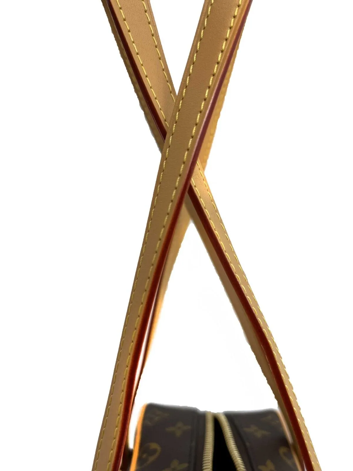 Louis Vuitton NEW Monogram Cite Brown Tan Handbag Retails: $2400