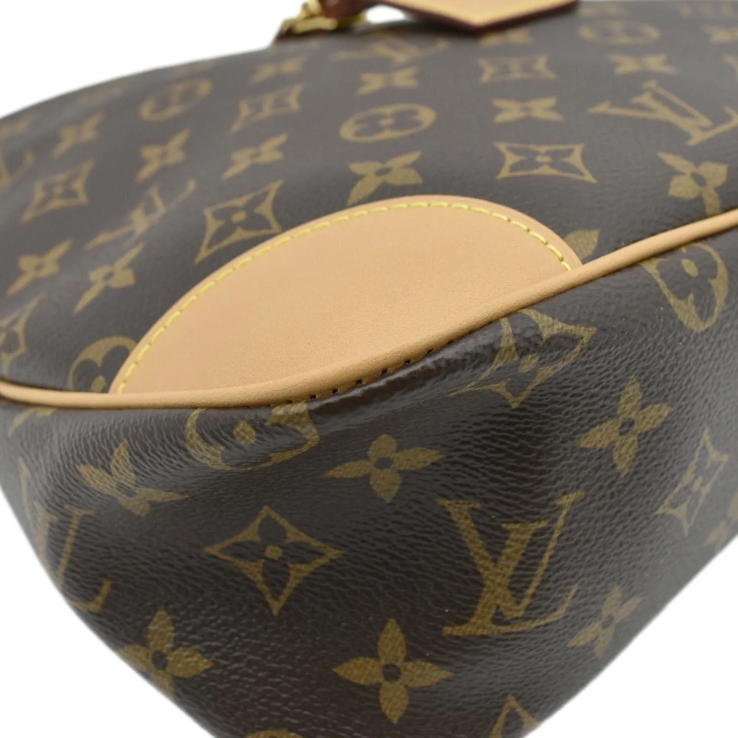 LOUIS VUITTON Odeon NM MM Monogram Canvas Shoulder Bag Brown