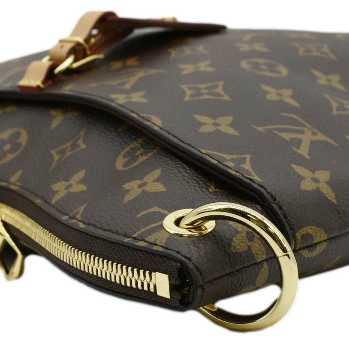 LOUIS VUITTON Odeon NM MM Monogram Canvas Shoulder Bag Brown