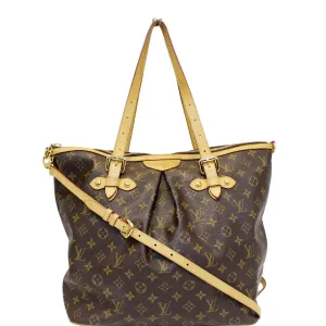 LOUIS VUITTON Palermo GM Monogram Canvas Tote Shoulder Bag
