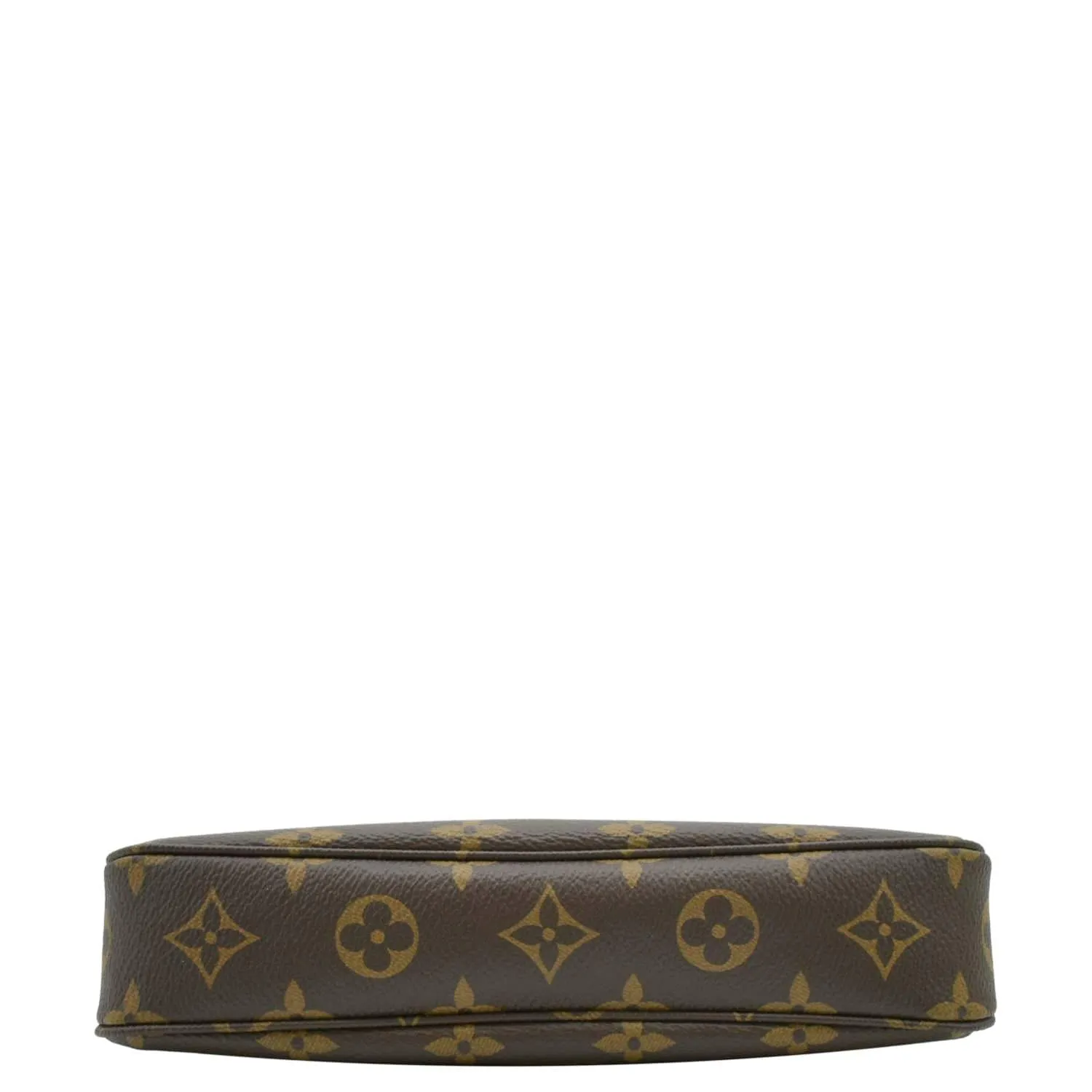 LOUIS VUITTON Pochette Monogram Canvas Accessoires Pouch Brown