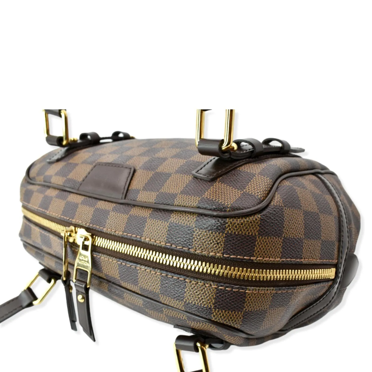 LOUIS VUITTON Rivington PM Damier Ebene Shoulder Bag Brown
