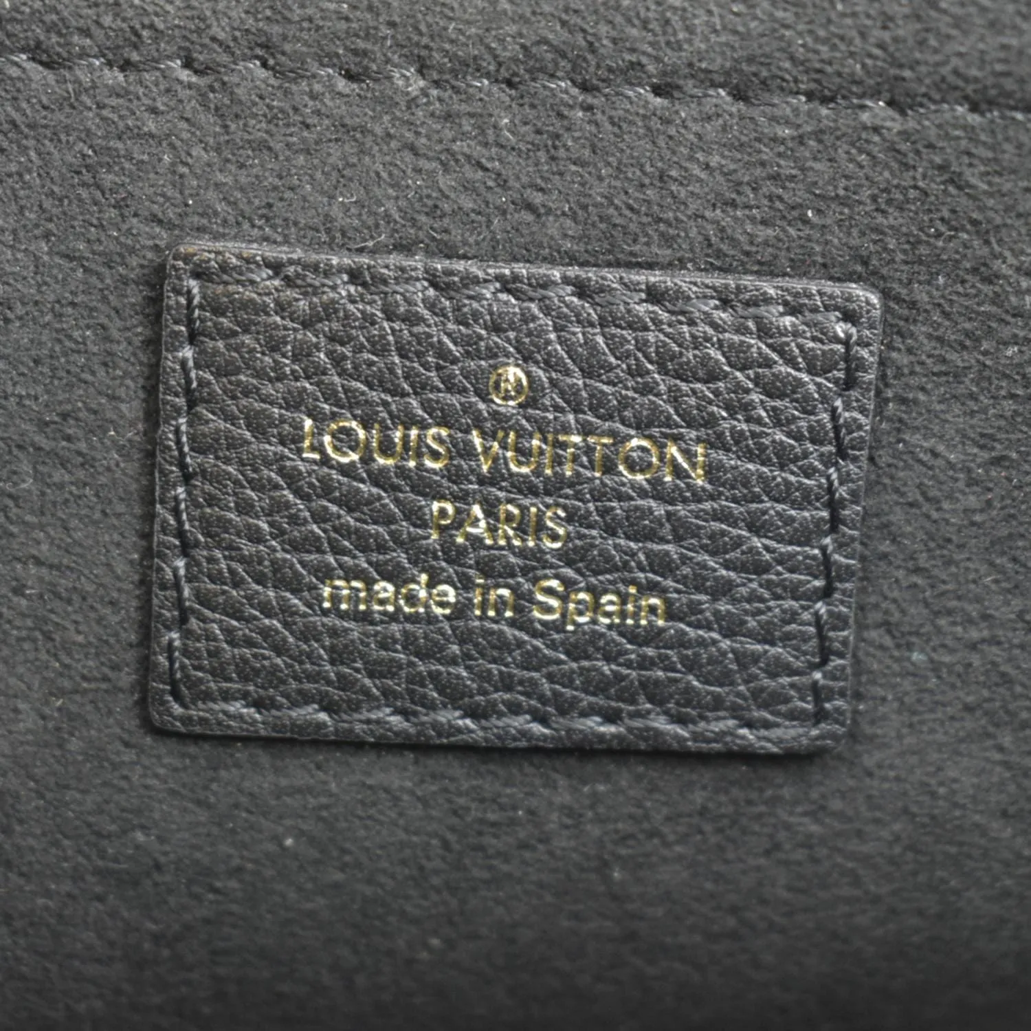 LOUIS VUITTON Saint Placide Monogram Canvas Crossbody Bag Black