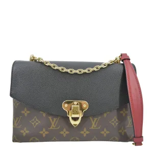 LOUIS VUITTON Saint Placide Monogram Canvas Crossbody Bag Black