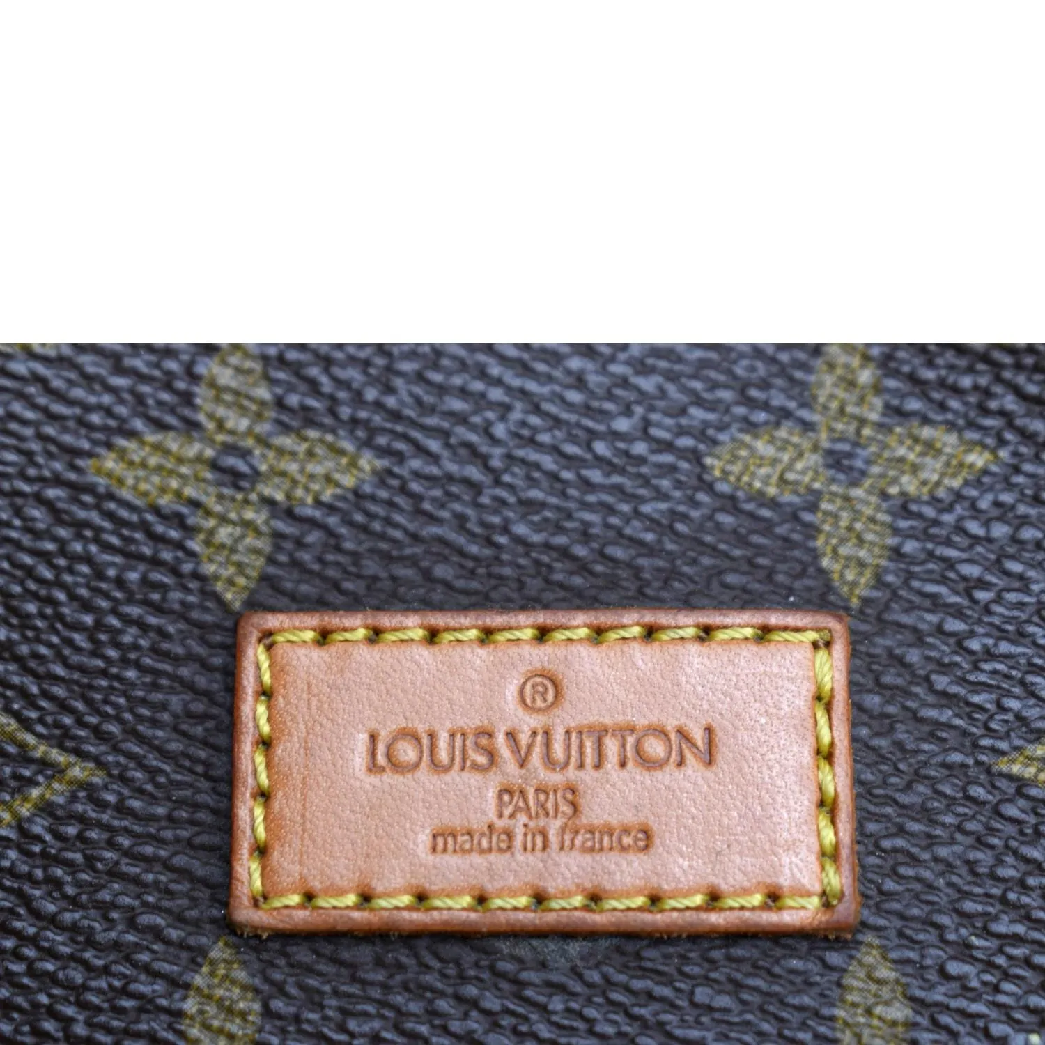 LOUIS VUITTON Saumur 30 Monogram Canvas Crossbody Bag Brown