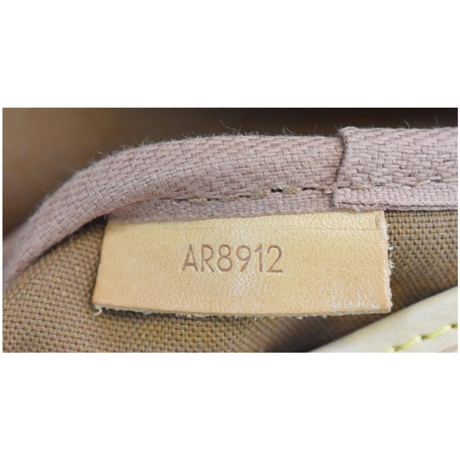 LOUIS VUITTON Saumur 30 Monogram Canvas Shoulder Bag Brown