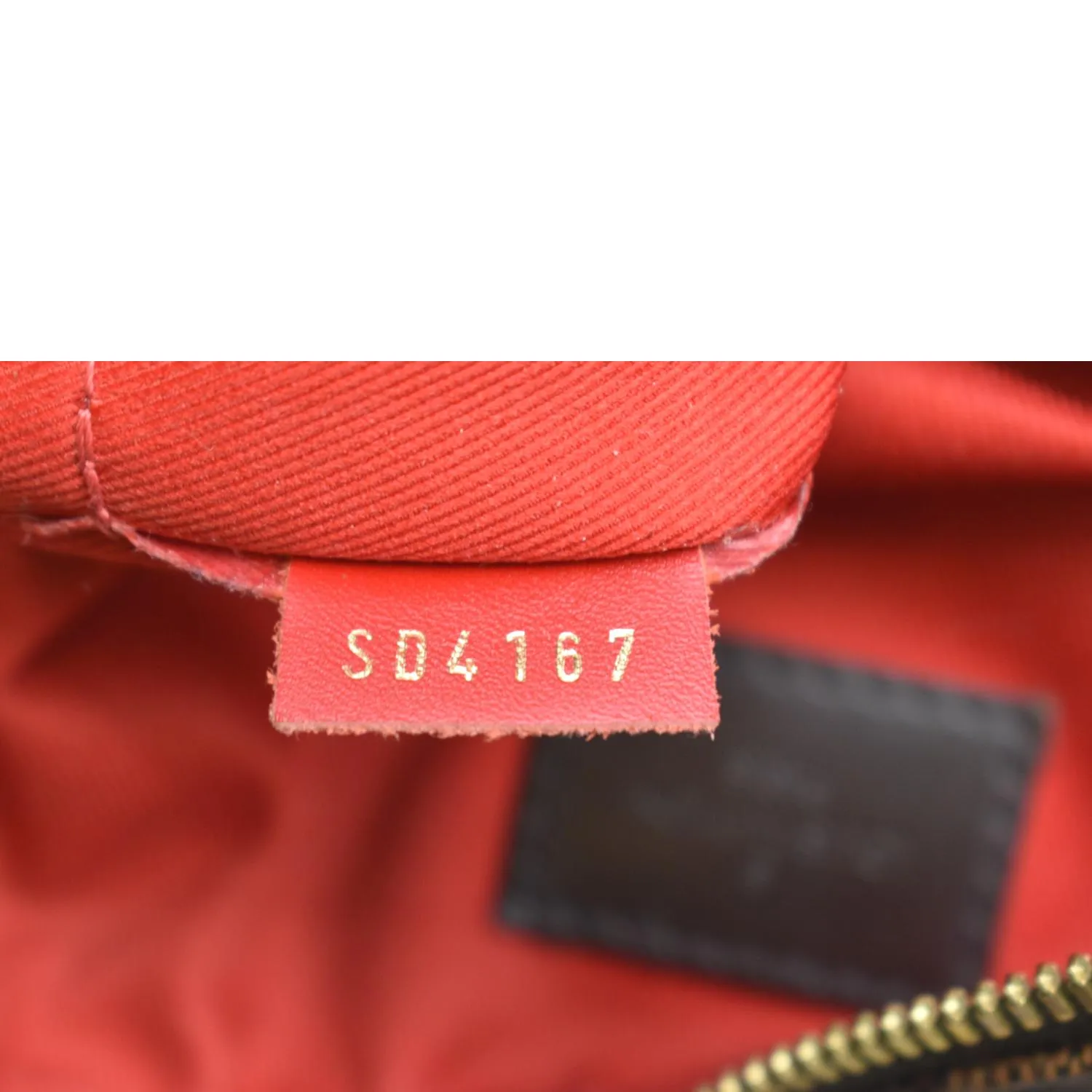 LOUIS VUITTON South Bank Besace Damier Ebene Crossbody Bag Brown