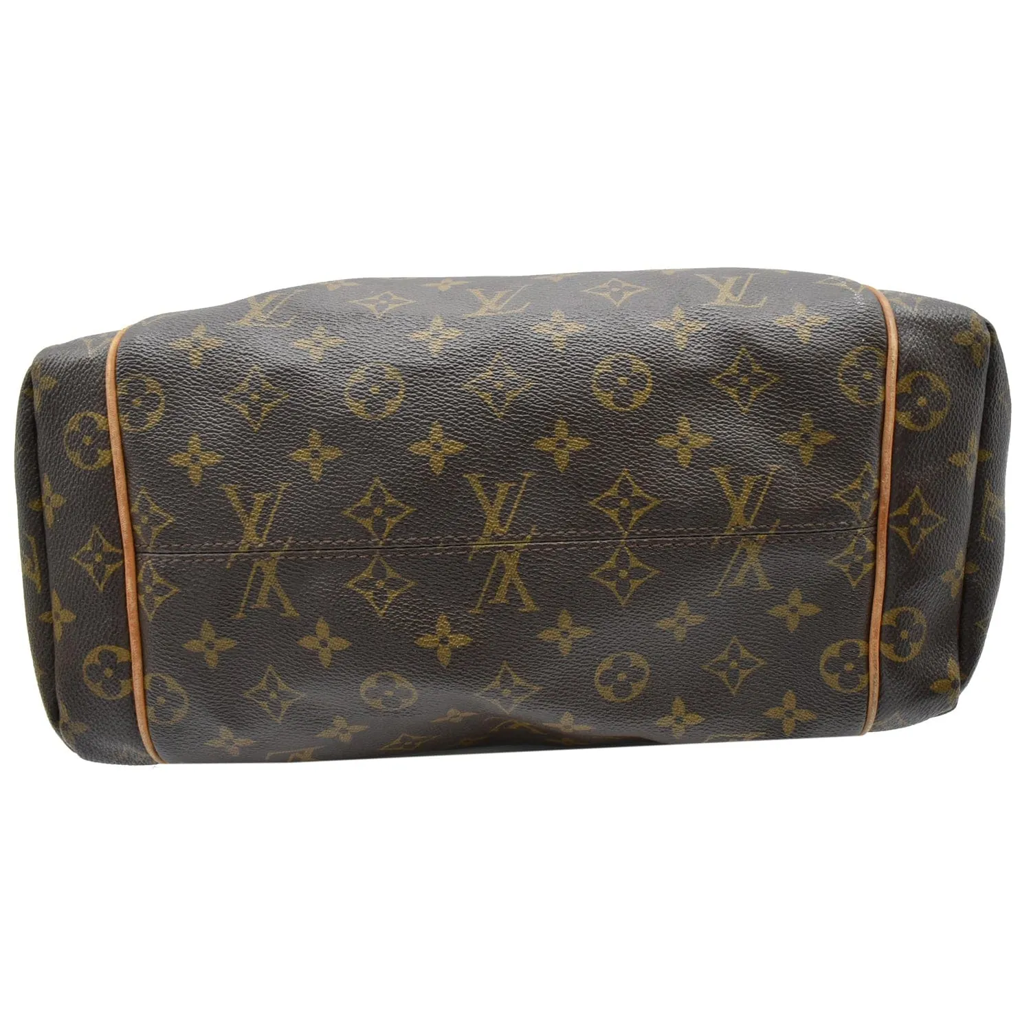 LOUIS VUITTON Totally MM Monogram Canvas Shoulder Bag Brown