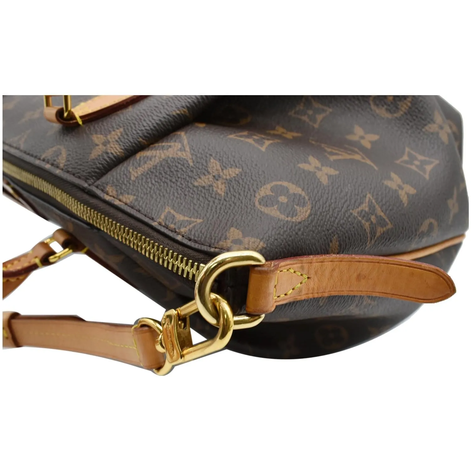 LOUIS VUITTON Turenne MM Monogram Canvas 2Way Shoulder Bag Brown
