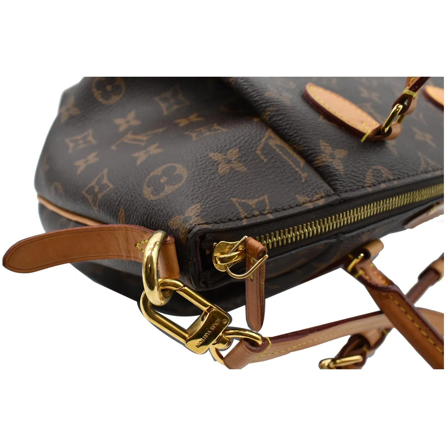 LOUIS VUITTON Turenne MM Monogram Canvas 2Way Shoulder Bag Brown