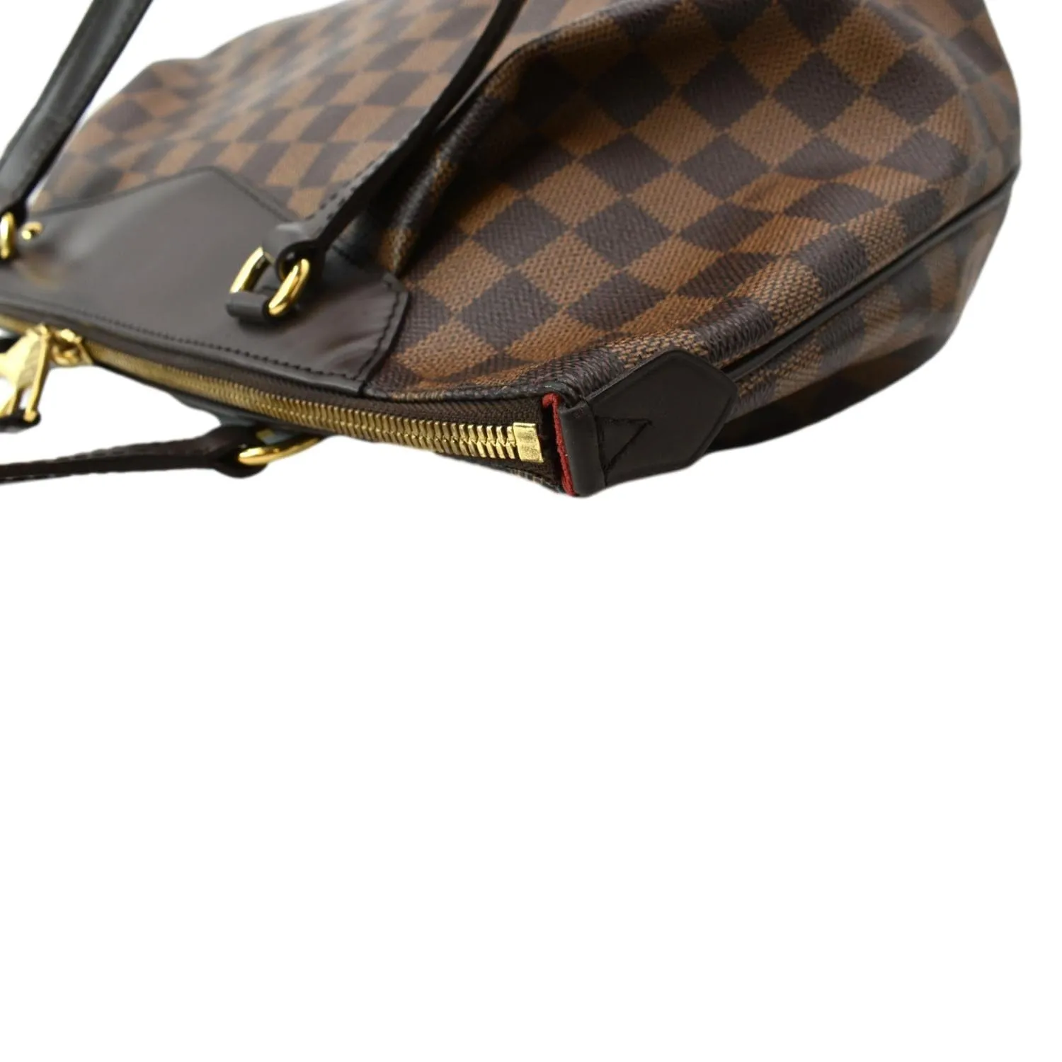 LOUIS VUITTON Westminster GM Damier Ebene Tote Shoulder Bag Brown