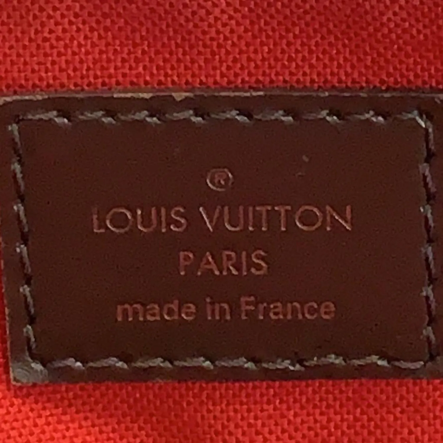 LOUIS VUITTON Westminster GM Damier Ebene Tote Shoulder Bag Brown