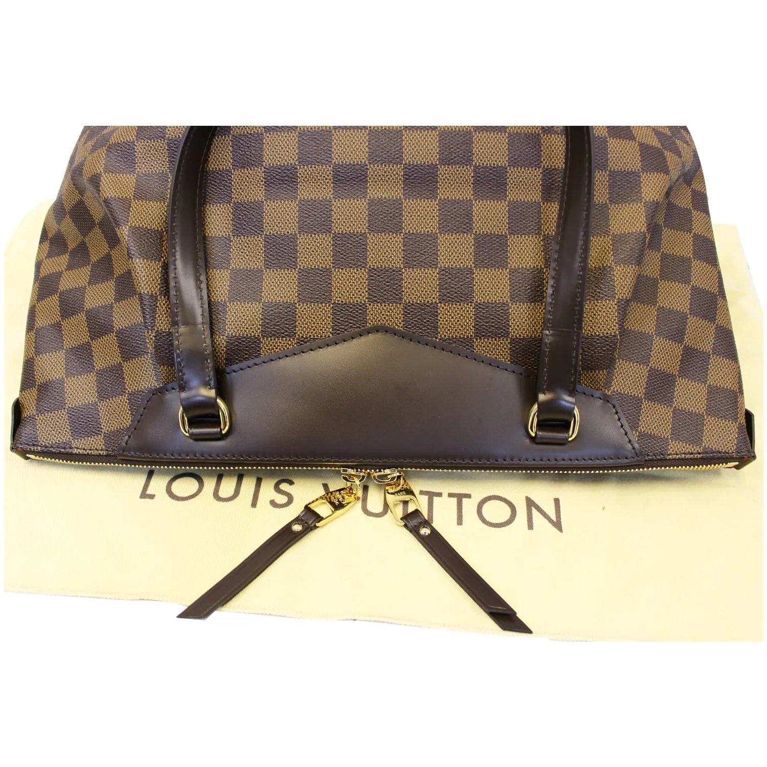 Louis Vuitton Westminster PM Damier Ebene Shoulder Handbag