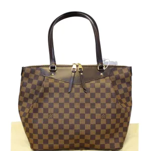 Louis Vuitton Westminster PM Damier Ebene Shoulder Handbag