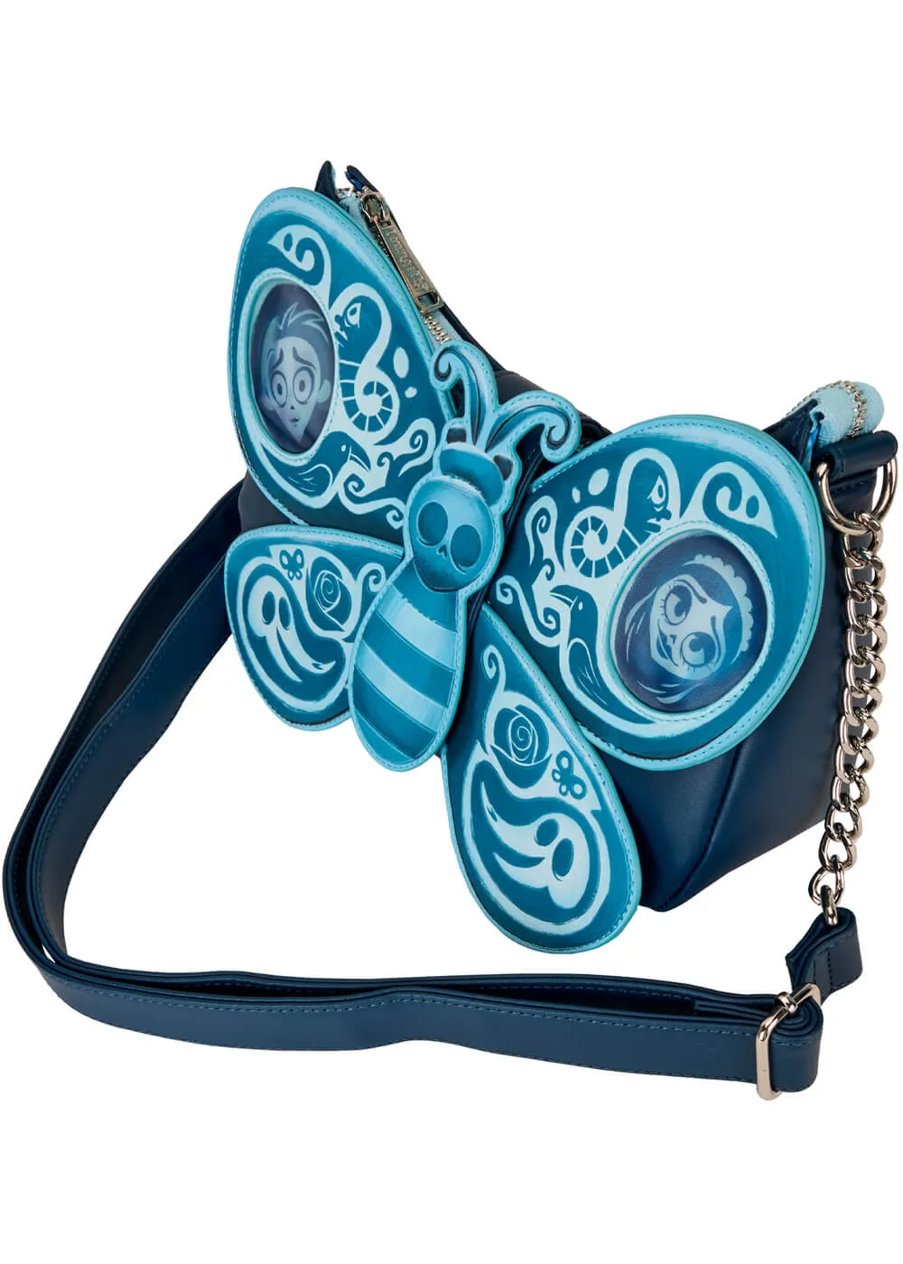 Loungefly Corpse Bride Butterfly Shoulderbag Blue