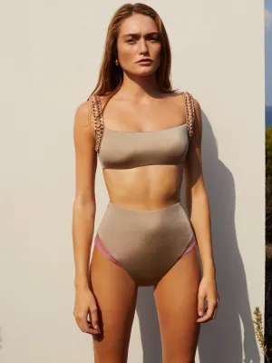 Lucca Bikini Taupe ::RET