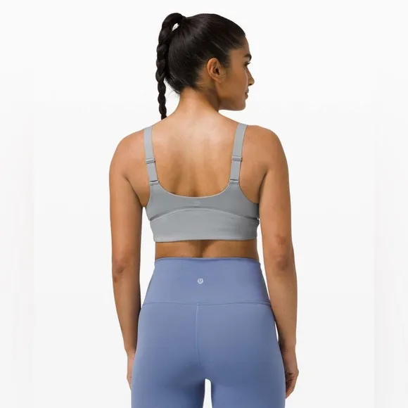 Lululemon Radiant Motion Bra in Rhino Grey Size 8