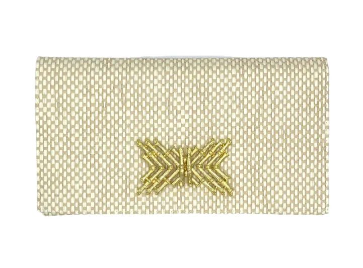 Lynn Grasscloth Crossbody