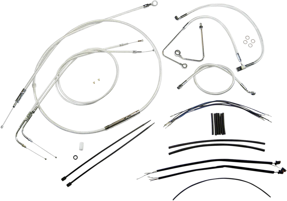 Magnum 387261 Sterling Chromite II Handlebar Installation Kit for 12-14in. Ape