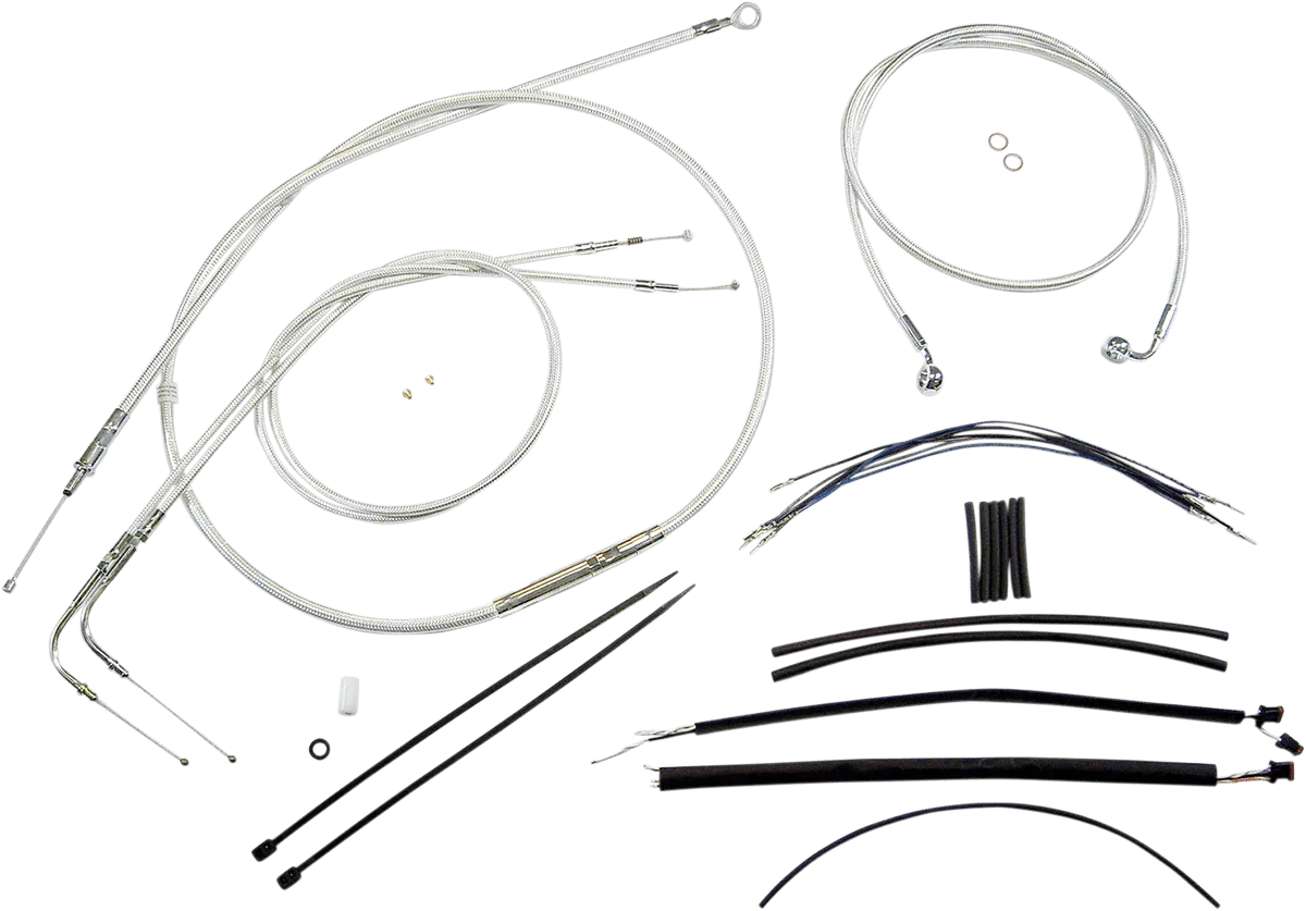 Magnum 387273 Sterling Chromite II Handlebar Installation Kit for 18-20in. Ape