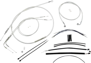 Magnum 387273 Sterling Chromite II Handlebar Installation Kit for 18-20in. Ape
